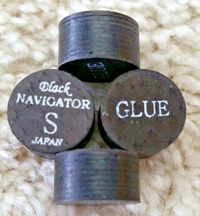 HOWTIP   Ⓜ️ FREE SAME DAY SHIPPING (1) Navigator Black SOFT Pool Cue Tip