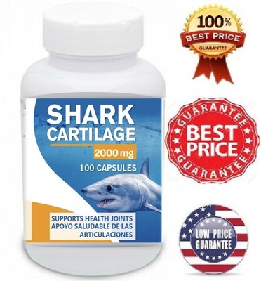 SHARK CARTILAGE-CARTILAGO 100 capsules support triple strength