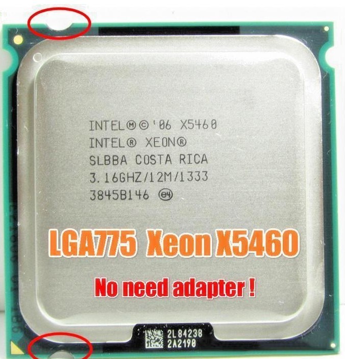 Intel Xeon X5460 Lga775 = (Core 2 Quad Q9650) SpÃ©Cial Overclocking Test 4 Ghz)))