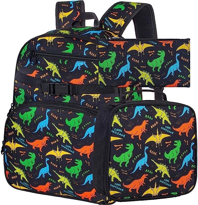 And School Bag With Lunch Box S