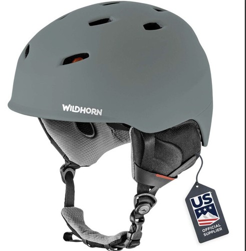& Ski Helmet, Large- Graphite