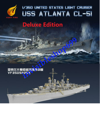 VERYFIRE VF350922DX United States Light Cruiser Uss Atlanta CL-5I Deluxe Edition