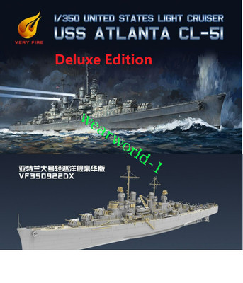 VERYFIRE VF350922DX United States Light Cruiser Uss Atlanta CL-5I Deluxe Edition