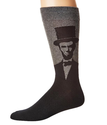 Socksmith Men's Cotton King Size Lincoln Crew Socks Black Size 13-16 3459