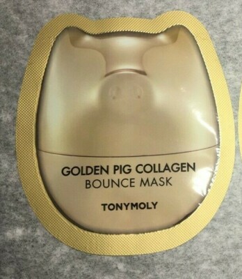 NEW TONYMOLY Golden Pig Bounce Mask 0.17 oz. Travel/Sample Size