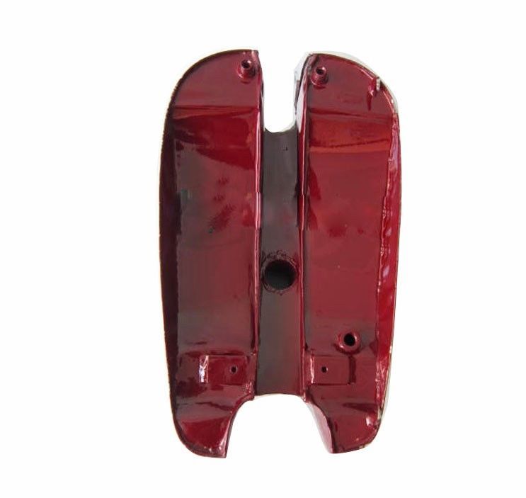 BSA M20 21 Dlx M22 M23 M24 1938-40 Gas Fuel Tank Steel Maroon & Chrome  