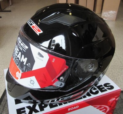 LS2 Integralhelm Motorradhelm mit Sonnenblende FF320 Stream Gr. S 55/56