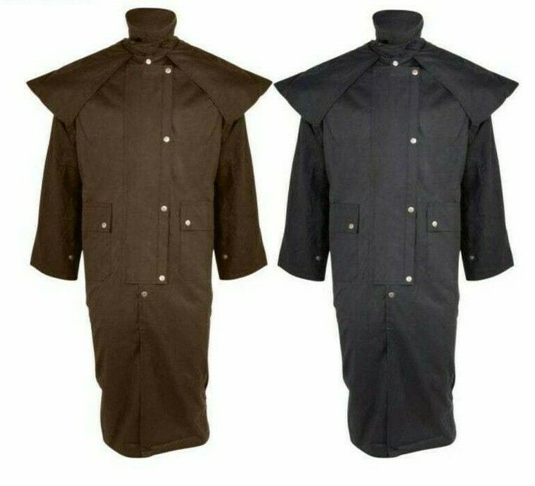Jacket Cotton Waterproof Black / Brown / Olive