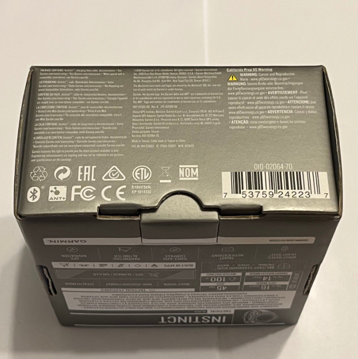 Garmin Instinct - Tactical - Rugged Outdoor GPS SmartWatch Black (#010-02064-70)