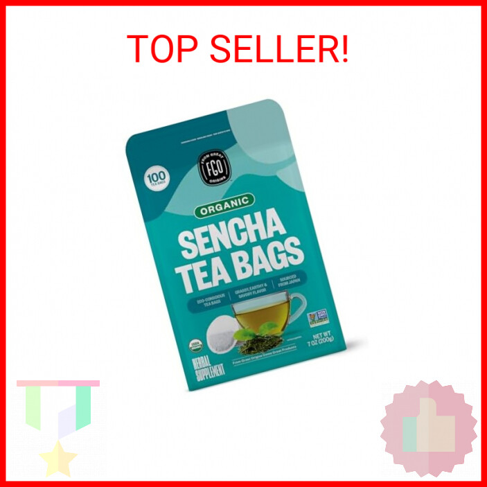 , Eco-conscious Tea Bags, 100 Count, Packag