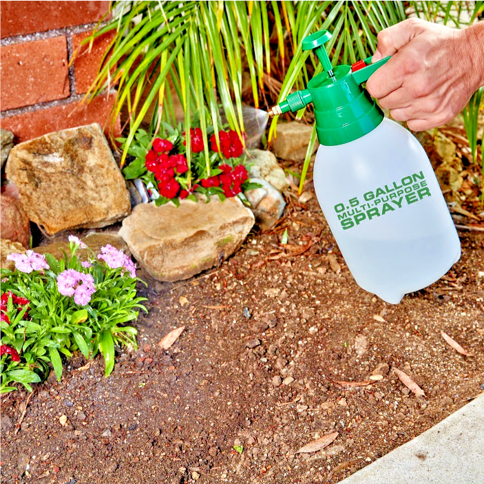 0.5 gallon Multi-Purpose Alcohol Spray Bottle Garden Yard Lawn Pest Weed Plants.
