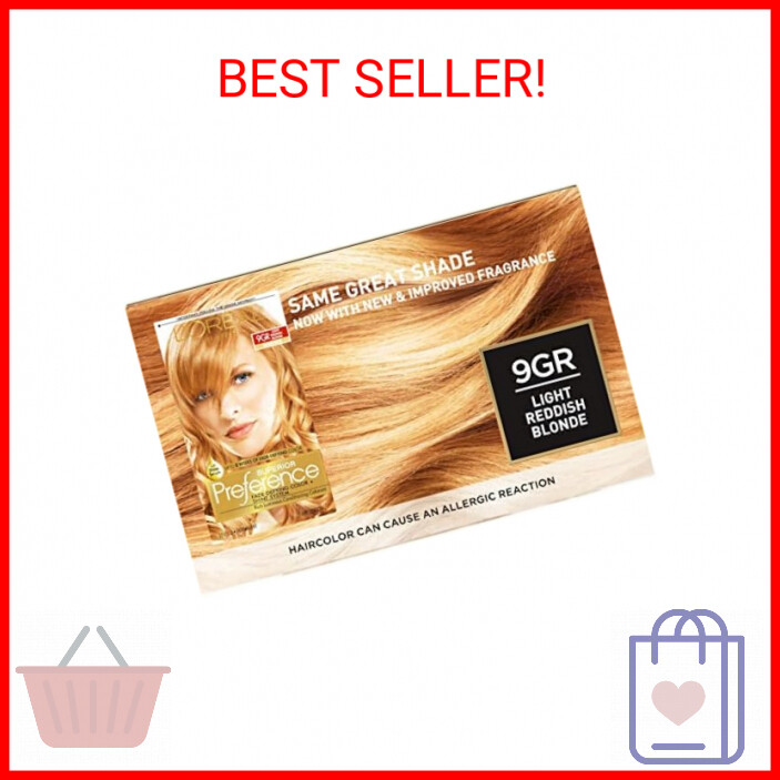 L'Oreal Paris Superior Preference Fade-Defying +Shine 9GR Light Golden Reddish B