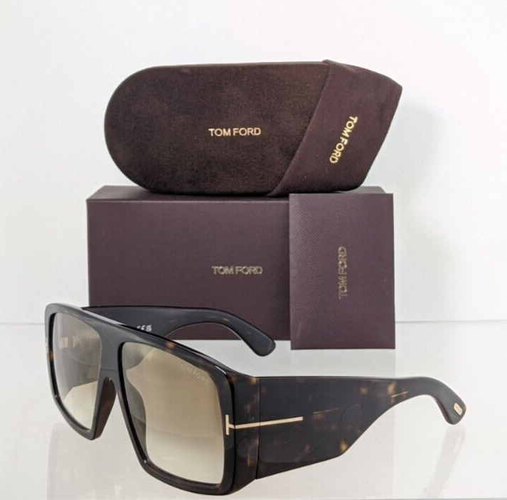 Pre-owned Tom Ford Brand Authentic  Sunglasses Ft Tf 1036 52f Raven 52f Tf1036 60mm In Brown