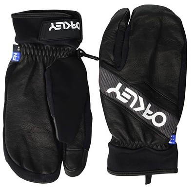 Oakley Factory Winter Trigger Mitt 2 Snowboarding/Ski Gloves - Blackout - Small