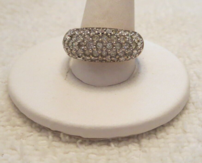 Swarovski crystal dome ring sale