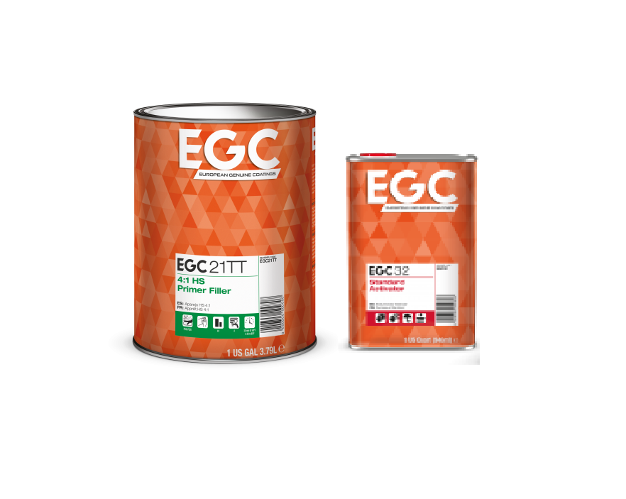 Upol Egc21tt European Genuine Coatings 2k Primer Egc21 Hs 41 With Hardener