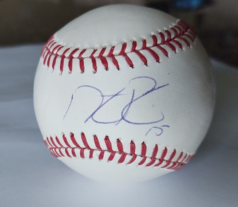 スポーツ選手 Dustin Pedroia 1/1 Autograph Patch Dustin Pedroia Autographed Boston Red Sox OMLB “Red Sox for