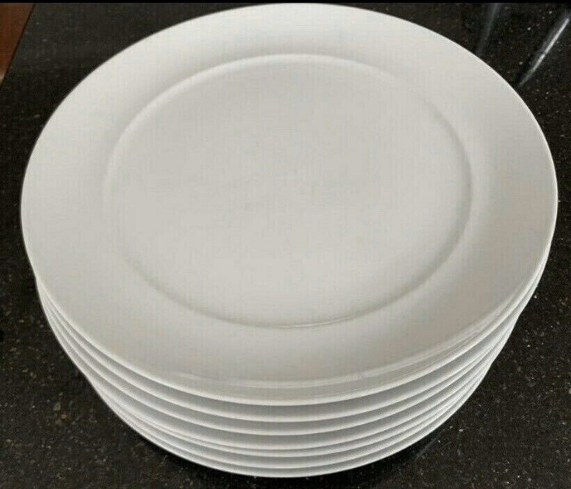 8 x Marks & Spencer’s white dinner plates in Plymouth, Devon Gumtree