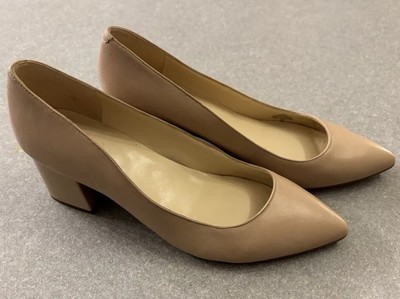 NINE WEST ISSA Women s 8.5 M Block Heels Pumps