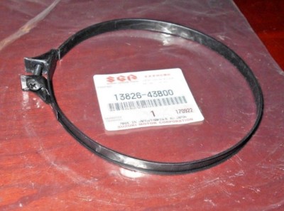 SUZUKI QUAD RACER LT500R 500 QUADZILLA DRZ250 AIR BOOT TO BOX CLAMP 13826-43B00