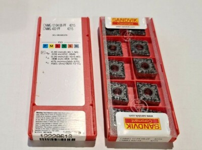 CNMG 432 PF 4215 SANDVIK *** 10 INSERTS *** FACTORY PACK ***