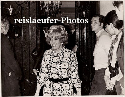 Marion Ryan, British Singing Star at Annabel s Club in London, Orig. Photo, 1970