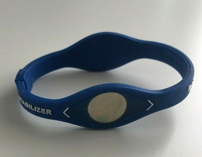 Rubber Silicone VAUGHN Goalie Hockey Blue Bracelet Balance / Stabilizer