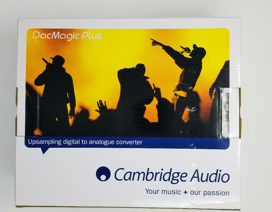 Cambridge Audio DacMagic Plus  Stereo DAC/headphone amp/preamp (Black)