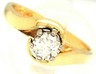 Diamond Solitaire Ring 18ct Yellow & White Gold WeddingEngagement Jewellery.JPG