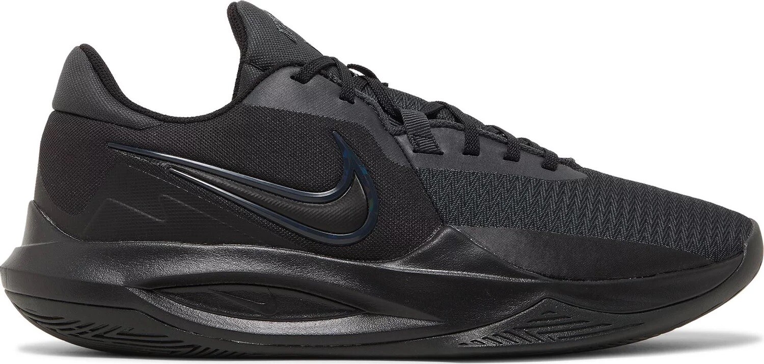 

Nike Precision VI 6 Black Anthracite Grey кроссовки обувь DD9535-001 мужские 8-12, Черный, Nike Precision VI
