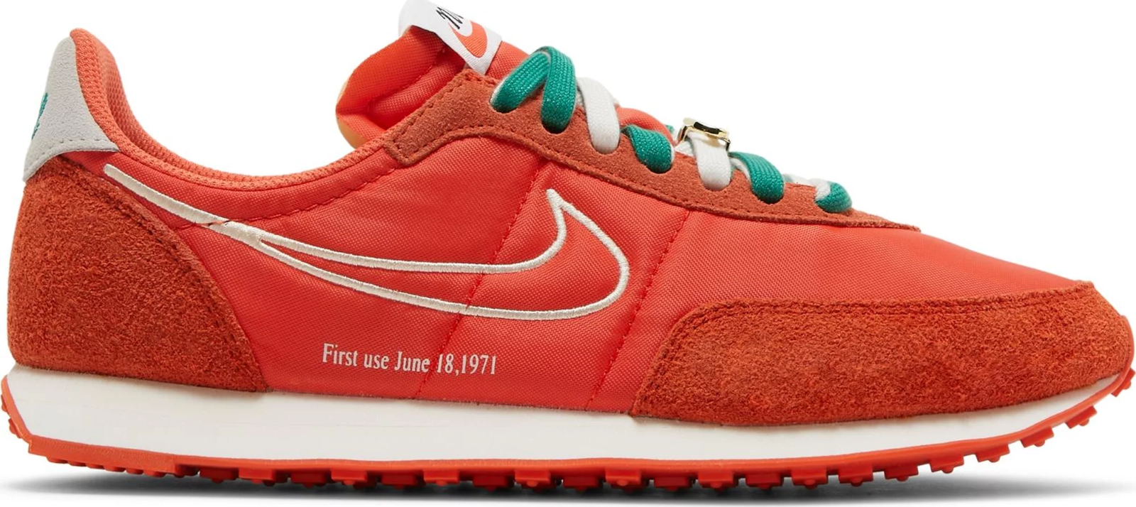 

Мужские кроссовки Nike Waffle Trainer 2 First Use Orange Sail White Green DH4390-800 9,5, Оранжевый, Nike Waffle Trainer 2