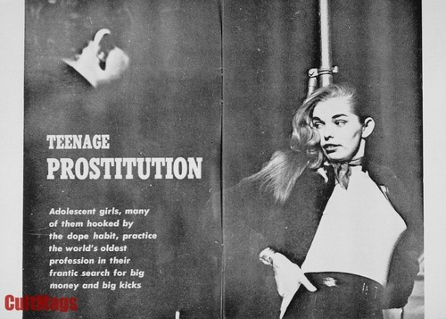 Inside 1958 Aug Vol 3 No 5 teenage gangs dope murder digest pinup cheesecake