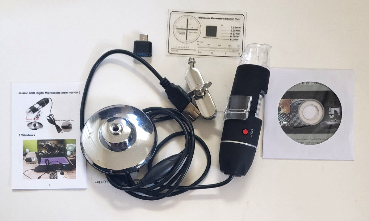 Jiusion HD 2MP USB Digital Microscope 401000X Portable