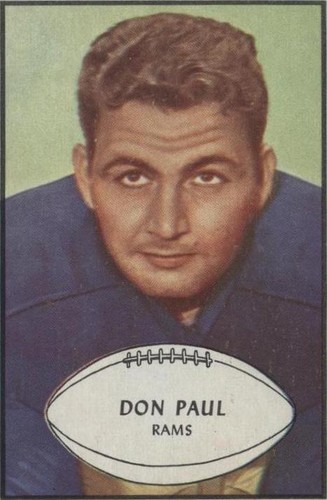 1953 Bowman Don Paul #47