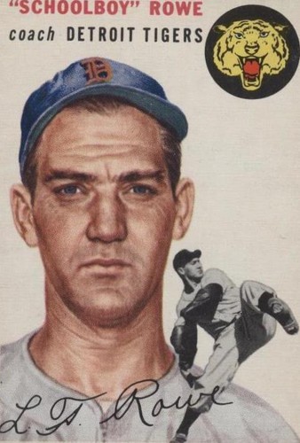 1954 Topps - Schoolboy Rowe #197
