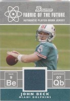 2007 Bowman John Beck #FF-JB