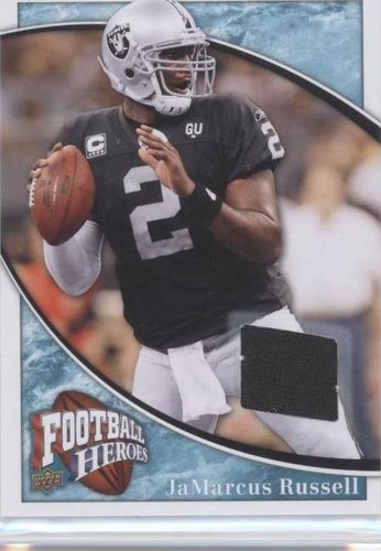2009 Upper Deck Football Heroes JaMarcus Russell #RJ-JR