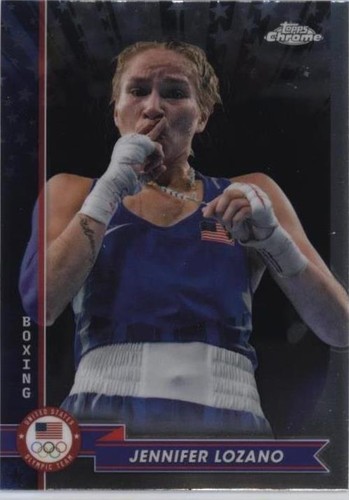 2024 Topps Chrome U.S. Olympic & Paralympic Team and Hopefuls Boxing Trading Cards