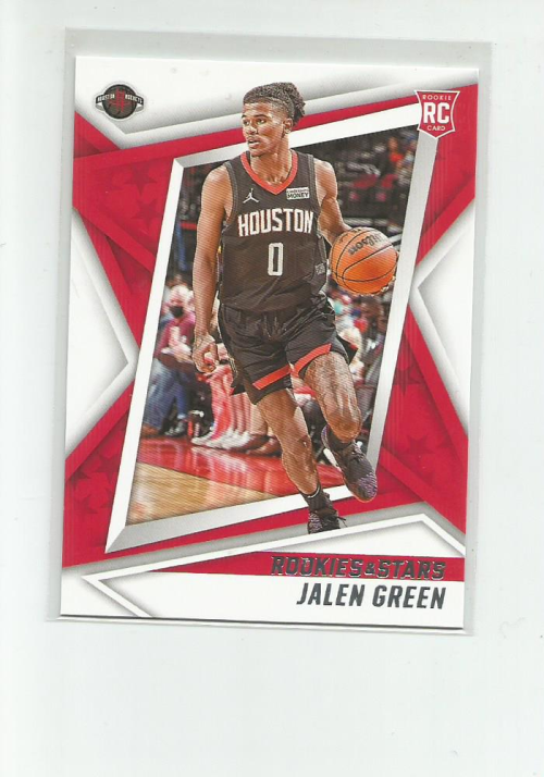 2021-22 PANINI CHRONICLES #108 JALEN GREEN/ROOKIES AND STARS 2021-22 PANINI CHRONICLES #108 JALEN GREEN/ROOKIES AND STARS