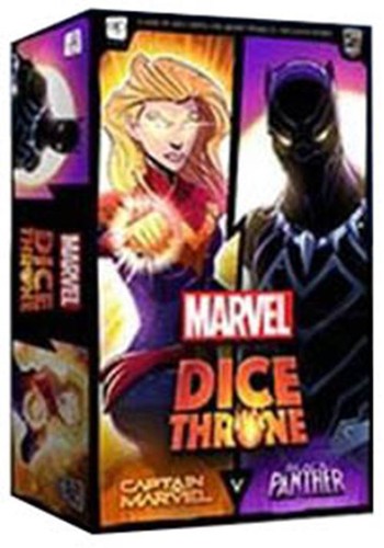 Marvel Dice Throne: Капитан Марвел против Черной Пантеры
