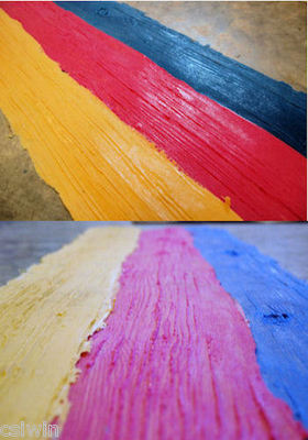Walttools - Tru Texture 3 Piece Wood Grain Concrete Skin Set