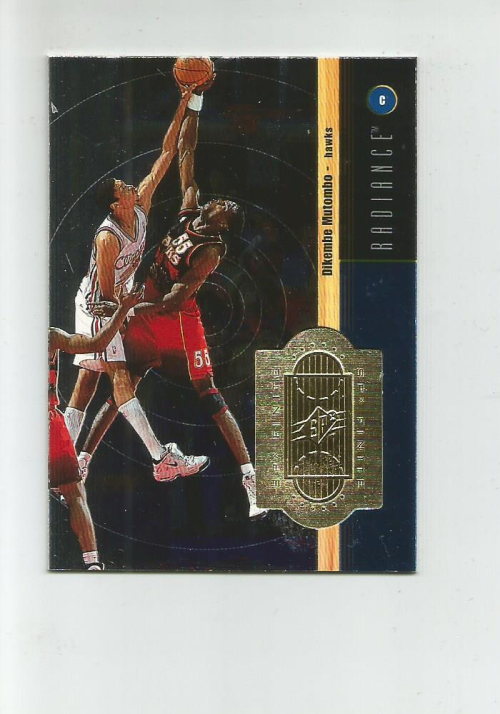 1998-99 SPX FINITE RADIANCE #59 DIKEMBE MUTOMBO 4059/5000 | eBay
