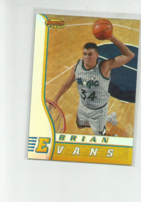1996-97 Bowman's Best Refractors #R19 Brian Evans