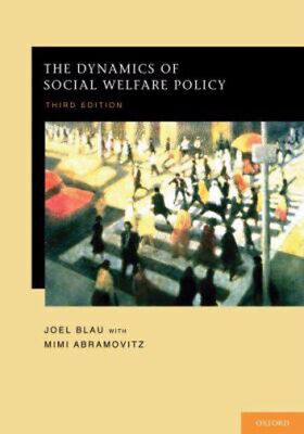 The Dynamics of Social Welfare Policy Hardcover Joel Blau