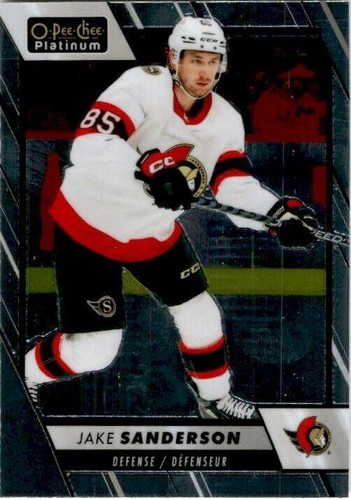 2023-24 O-Pee-Chee Platinum - Jake Sanderson #14