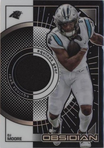2022 Panini Obsidian D.J. Moore #EG-DJM
