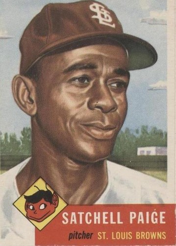 ちぇるページ 1953 Topps #220 Satchell Paige - SGC EX 5 - St. Louis Browns