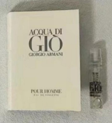 Acqua Di Gio Giorgio Armani Pour homme 1.5ml CARDED Spray Vial SAMPLE Men Cologn