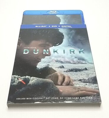 Dunkirk (Blu-ray) + DVD, No Digital,  With Slipcover , 3 Disc Set
