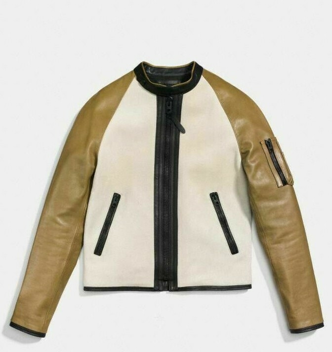 ジャケット・アウター COACH JACKET COW LEATHER COACH® | Heritage C Lightweight Leather Jacket